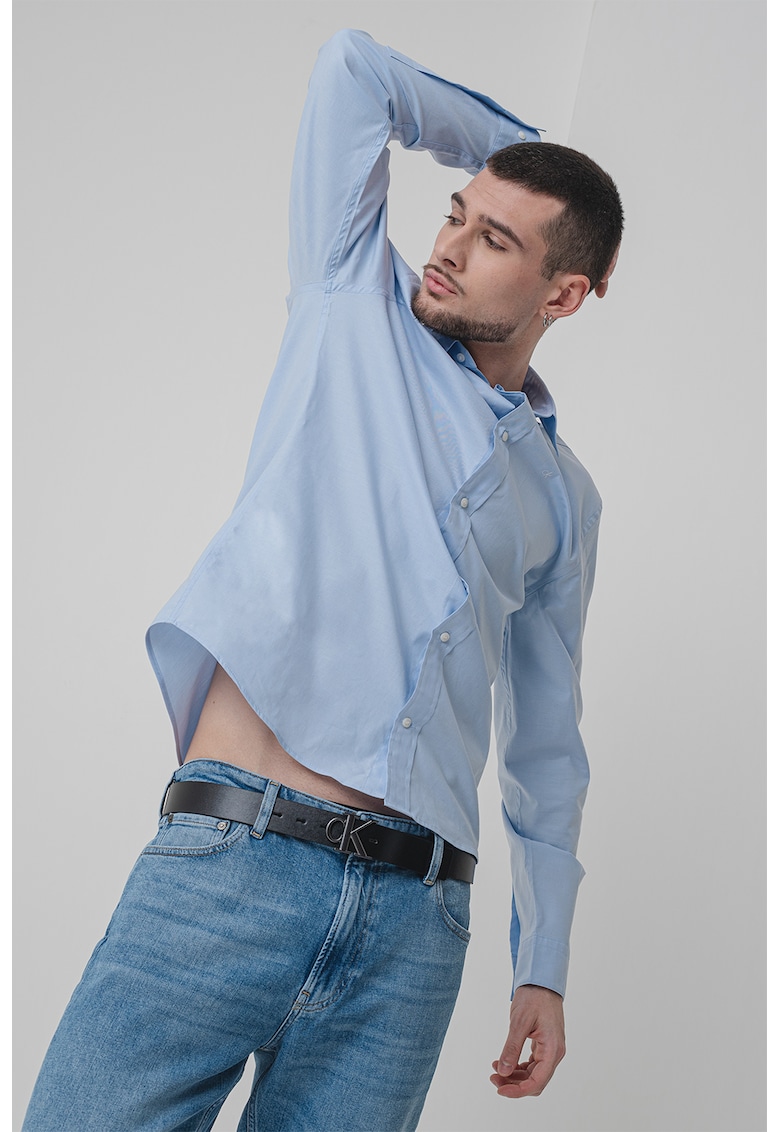 Camasa cu guler fixat cu nasturi