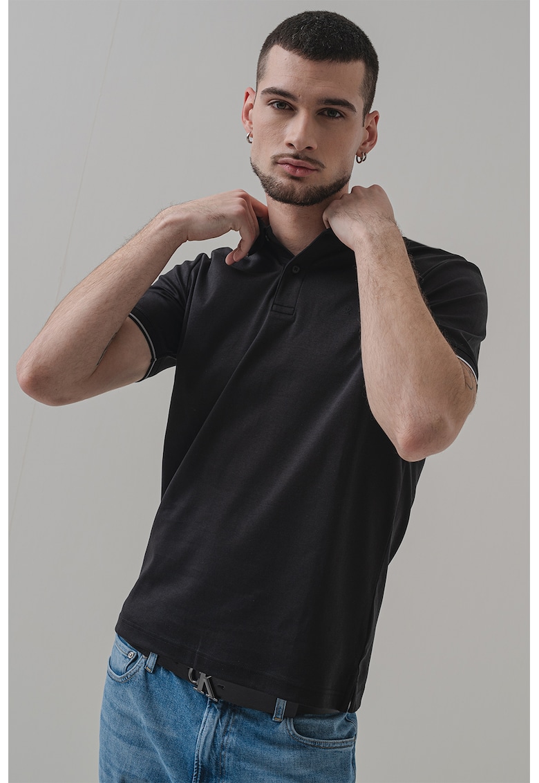 Tricou polo de bumbac organic
