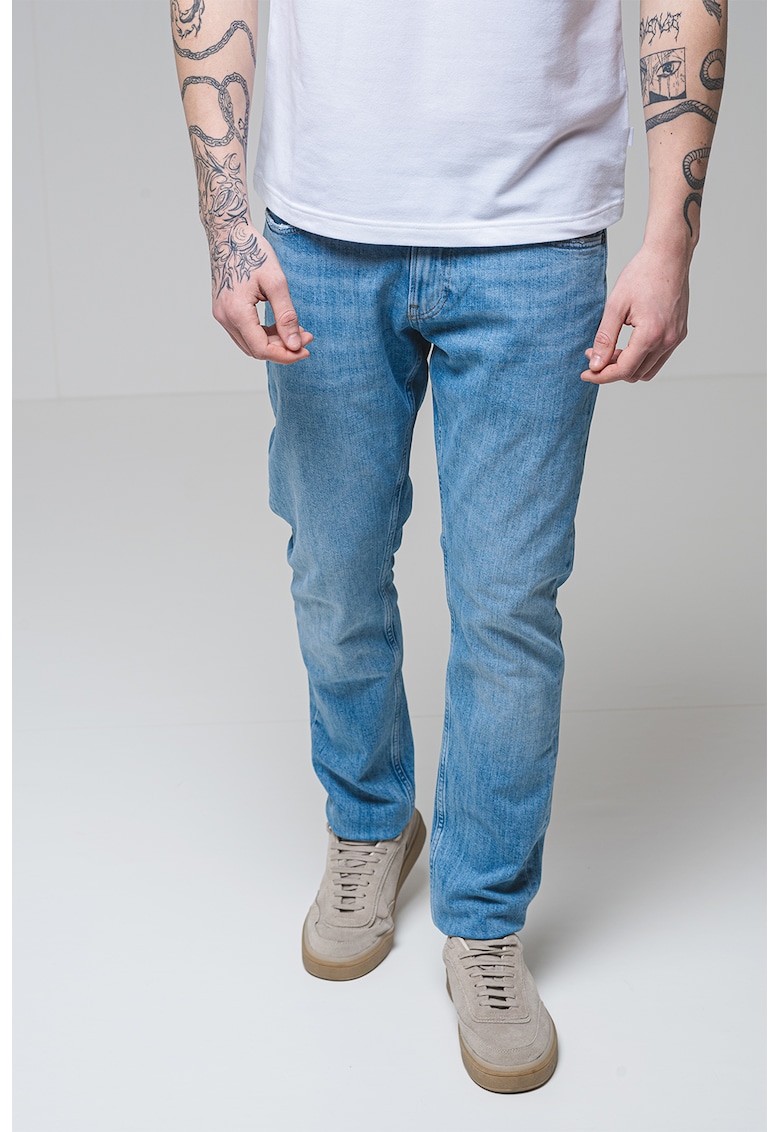 Blugi din amestec de bumbac organic