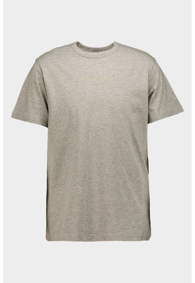 Tricou de pijama cu logo brodat