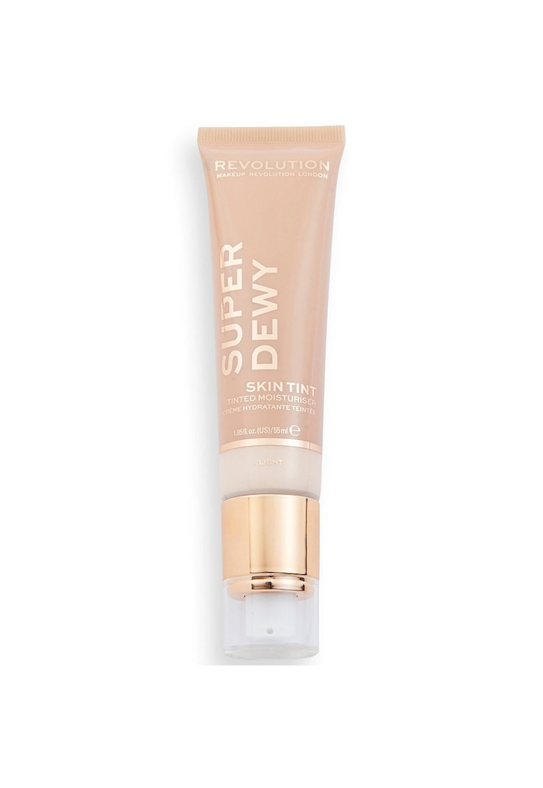 Crema hidratanta nuantatoare Revolution Superdewy Tinted Moisturiser Light - 55 ml