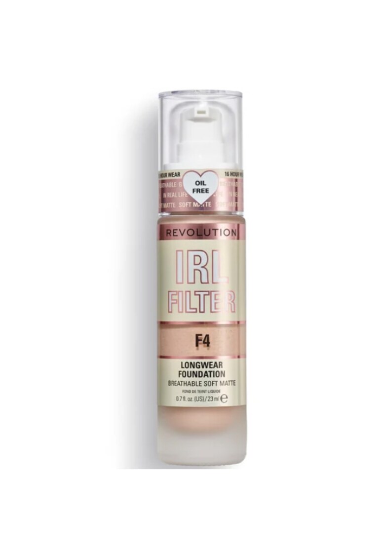 Fond de ten Revolution IRL Filter Longwear Foundation - 23 ml - F4