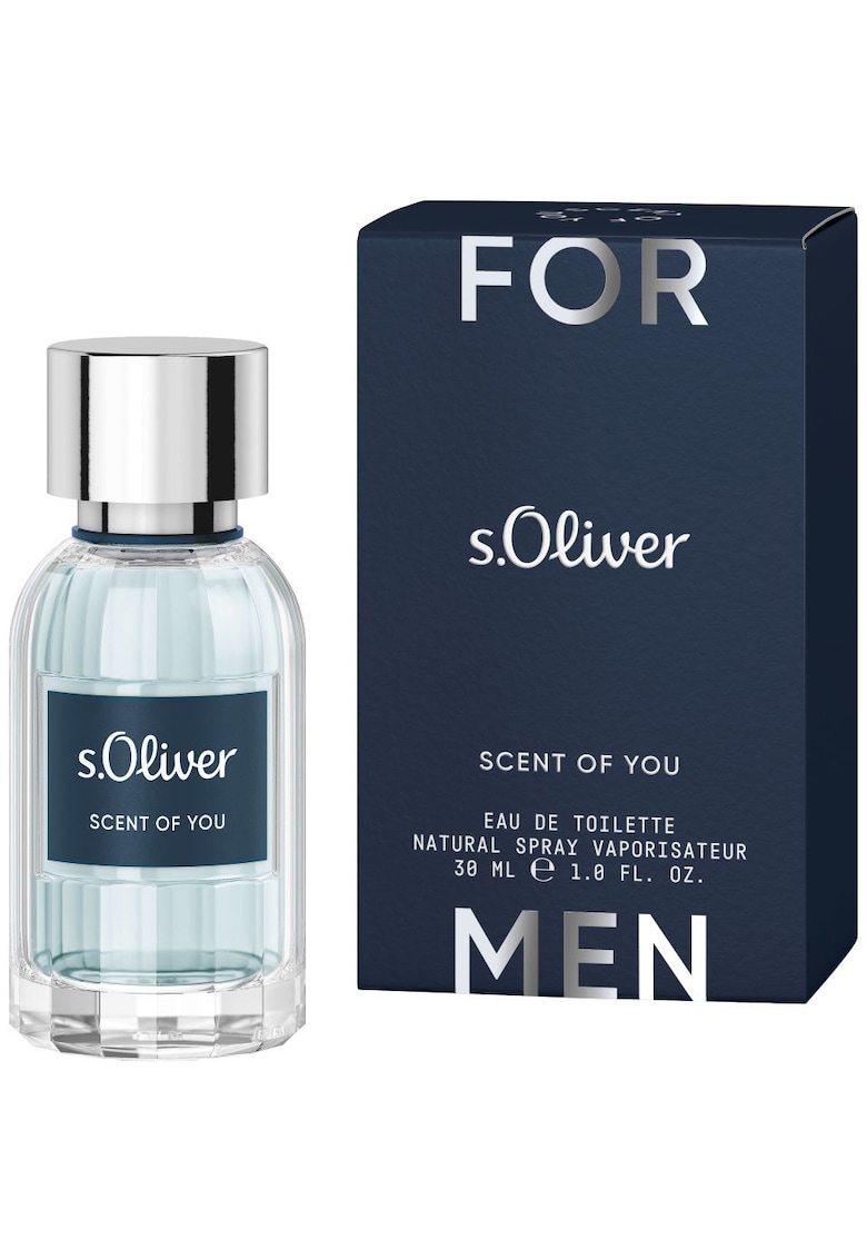 Apa de toaleta s.Oliver Scent of you Natural Men Spray - 30 ml