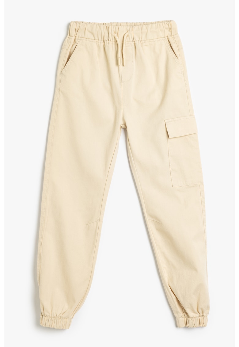 Pantaloni conici cu snur de ajustare