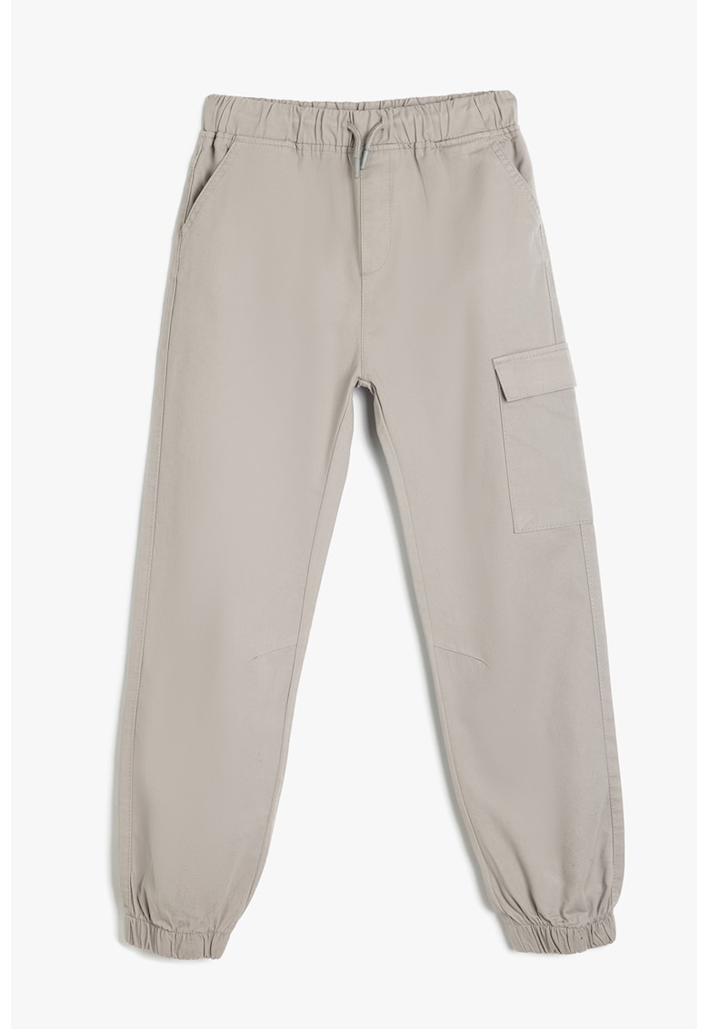 Pantaloni conici cu snur de ajustare