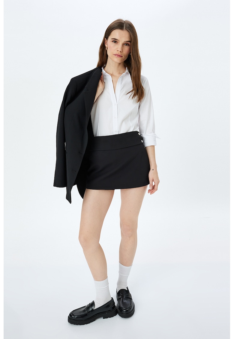 Camasa uni din amestec de bumbac