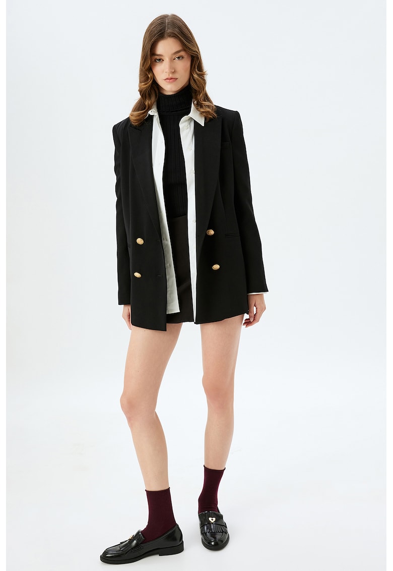 Fusta-pantalon cu talie inalta