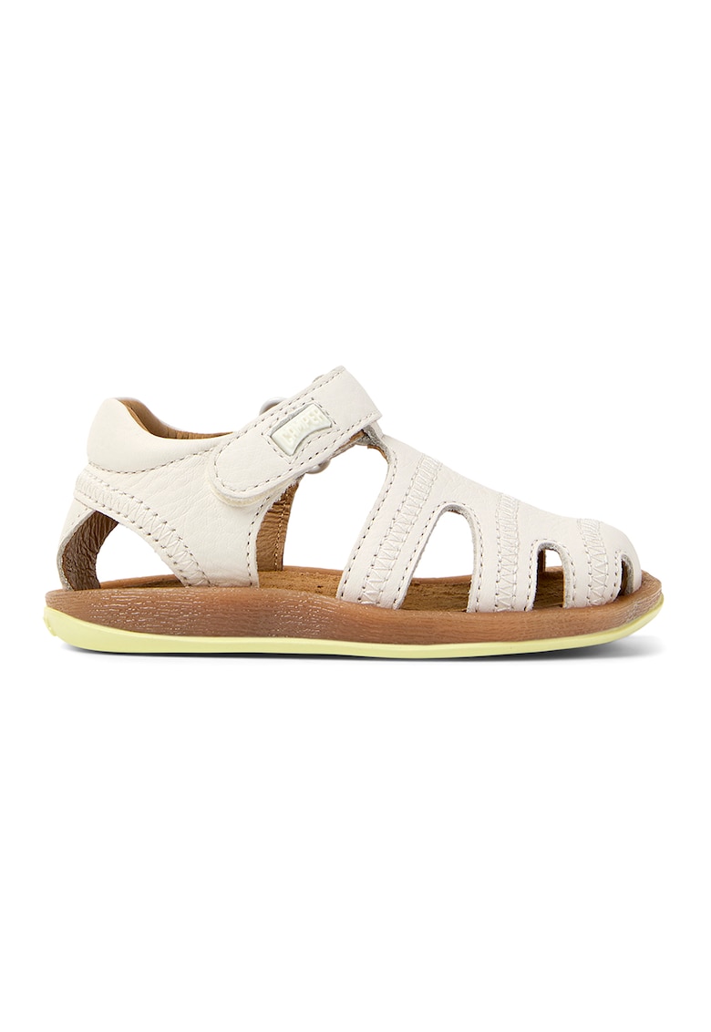 Sandale fisherman de piele cu velcro