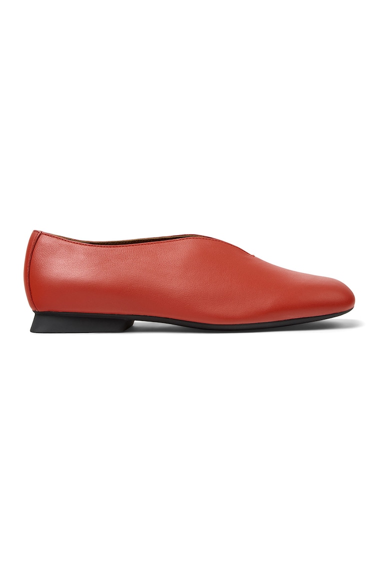 Pantofi casual de piele - Rosu