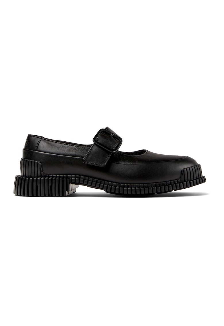 Pantofi Mary Jane de piele - Negru