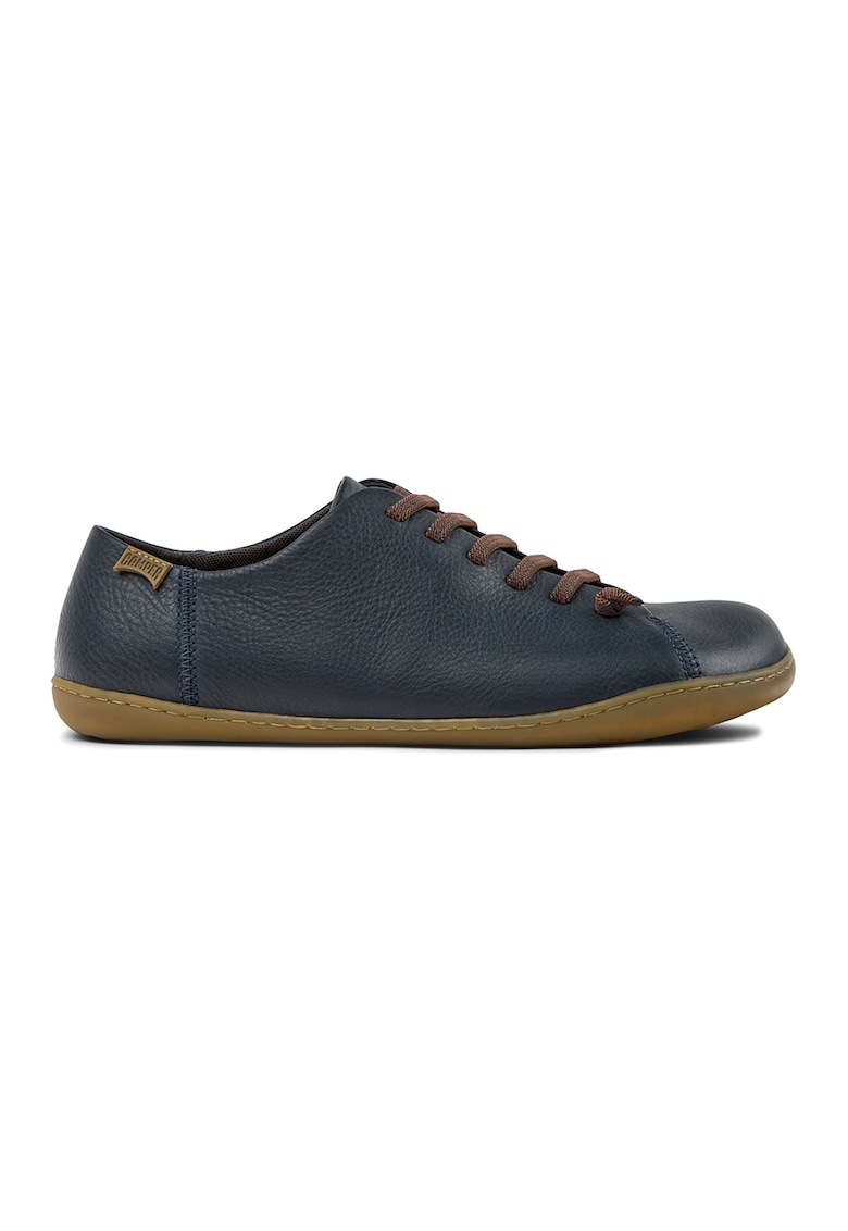 Pantofi din piele Peu Cami - Bleumarin/Galben inchis
