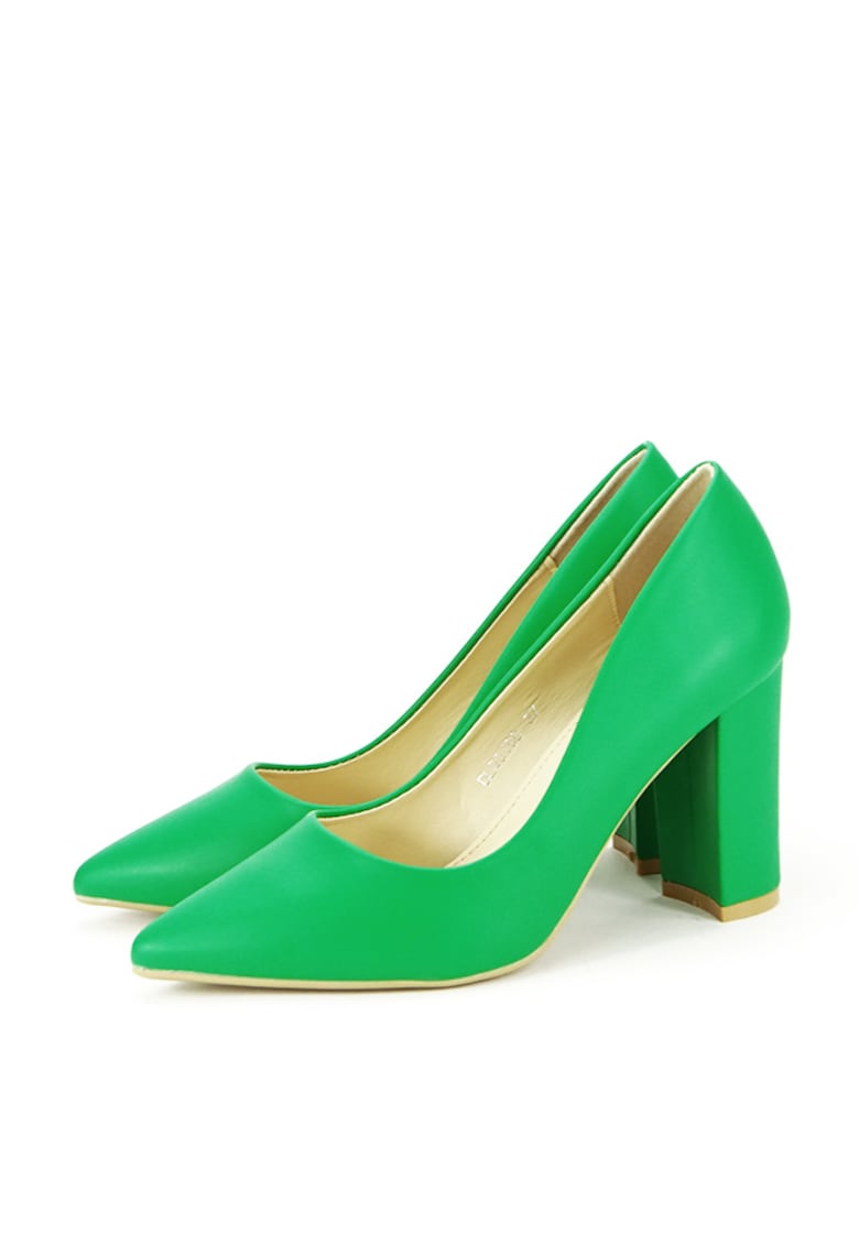 Pantofi verzi office/eleganti Anca 01 12591