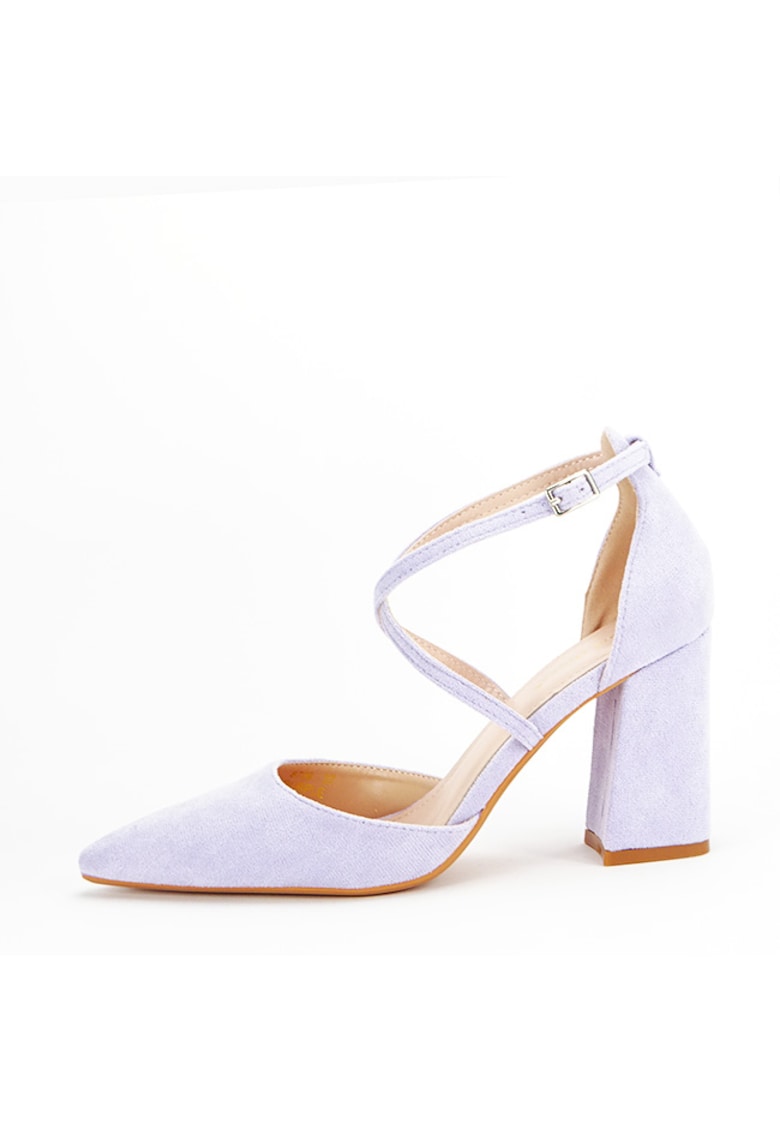 Pantofi mov eleganti 8709 04 12506