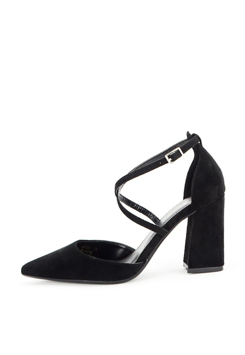Pantofi negrii eleganti 8709 04 12512