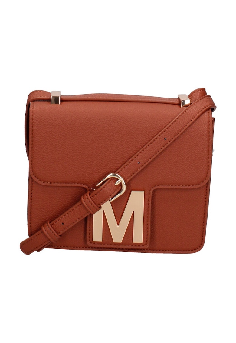 Geanta crossbody de piele ecologica cu logo