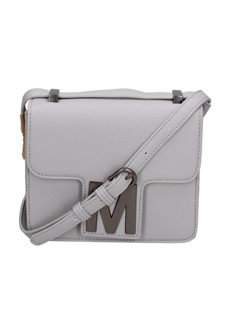 Geanta crossbody de piele ecologica cu logo