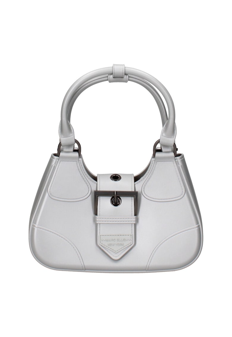 Geanta crossbody de piele ecologica cu catarama