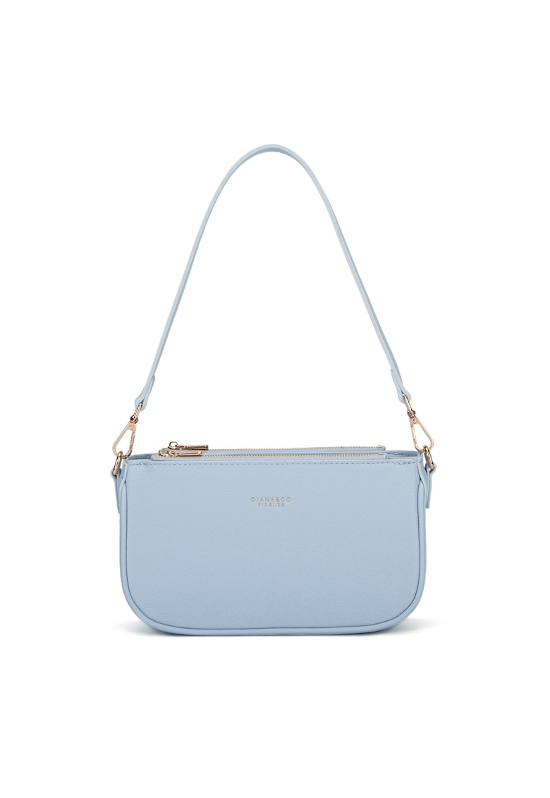 Geanta de piele ecologica cu bareta detasabila de umar