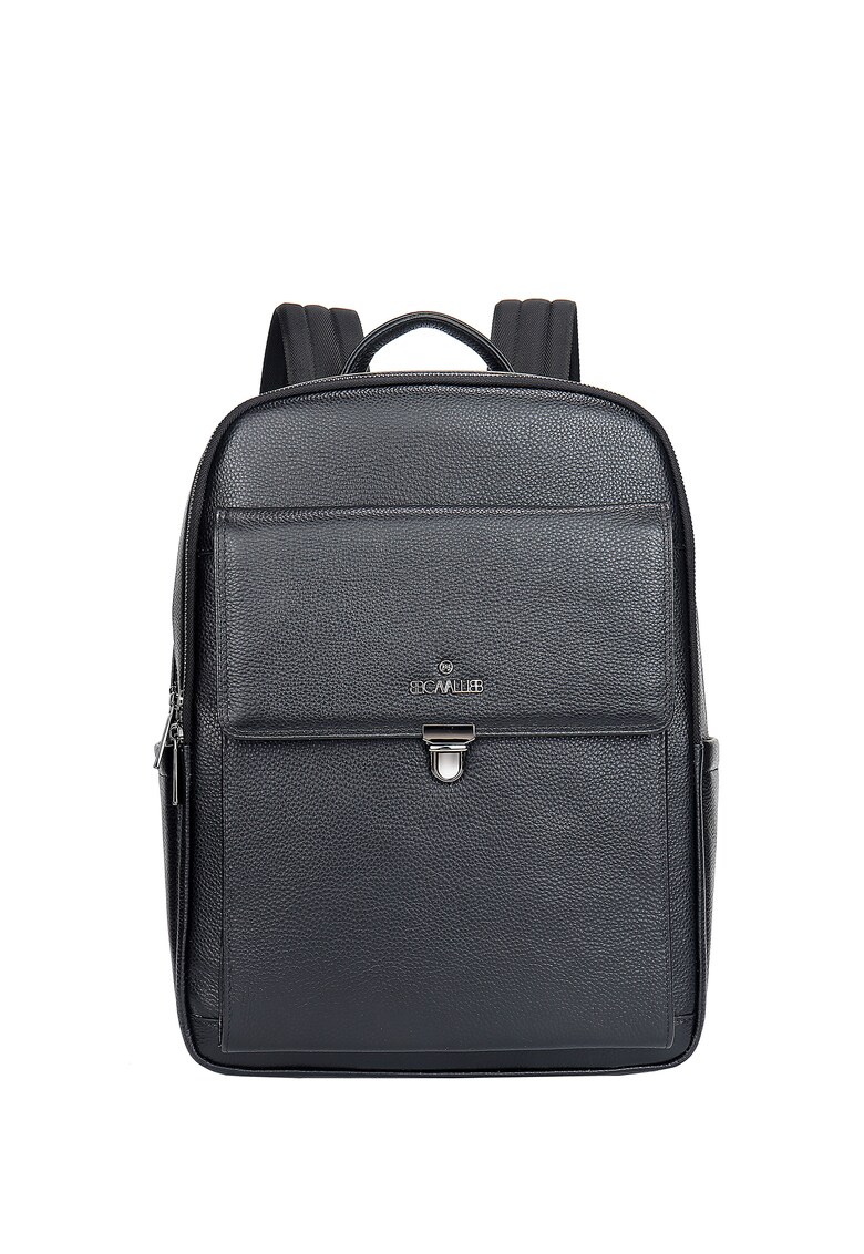 Rucsac de piele cu fermoar