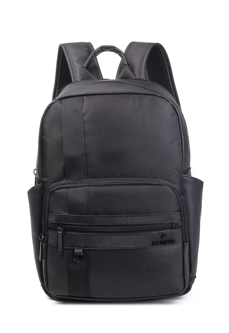 Rucsac uni cu fermoar - Negru