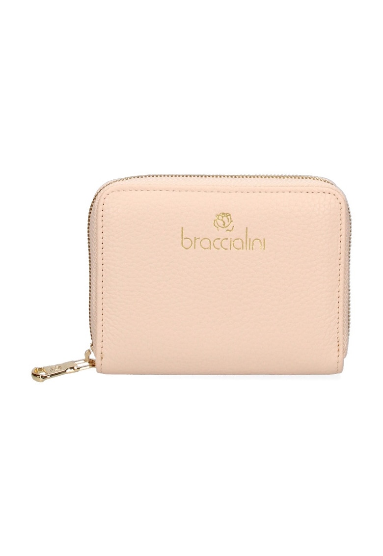 Portofel de piele cu logo