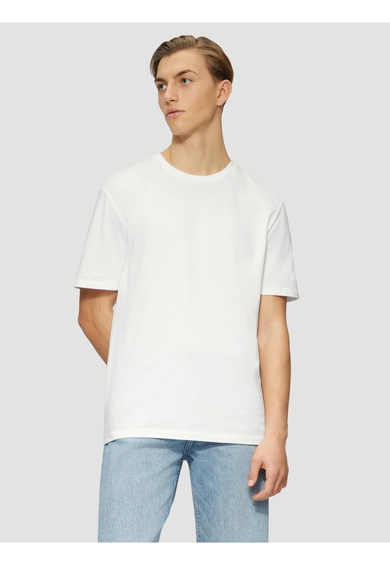 Tricou cu maneca scurta - barbati - la baza gatului - croiala Regular Fit -  by s.Oliver