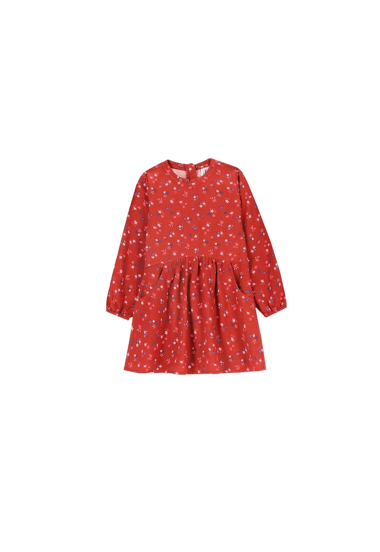 Rochie fete - stofa - rosu