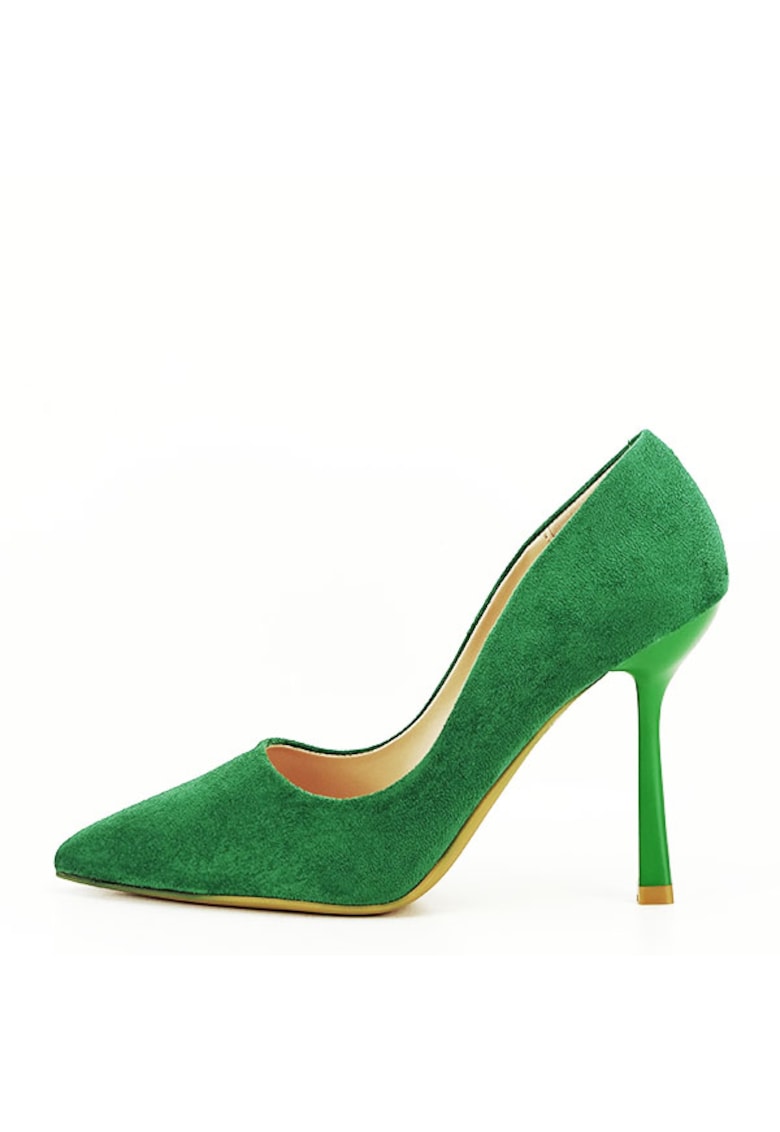 Pantofi verzi eleganti 6837 02 11308