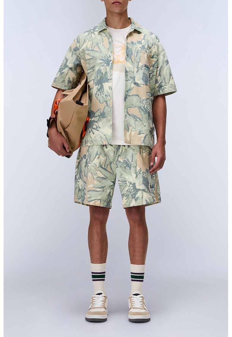 Bermude din bumbac cu imprimeu Talla Bermude din bumbac cu imprimeu Talla