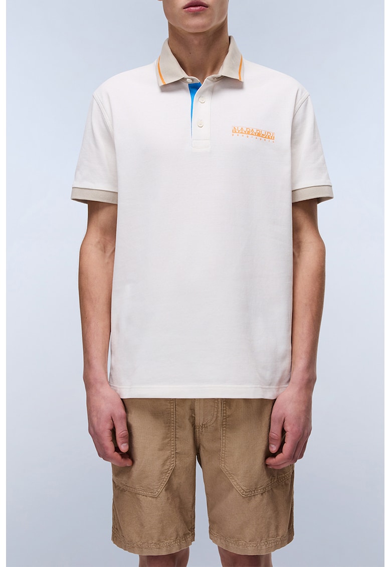 Tricou polo cu croiala regular-fit Zeri