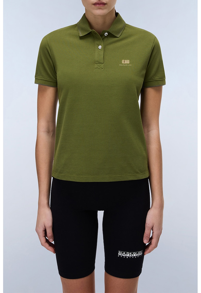 Tricou polo din bumbac pique Nina