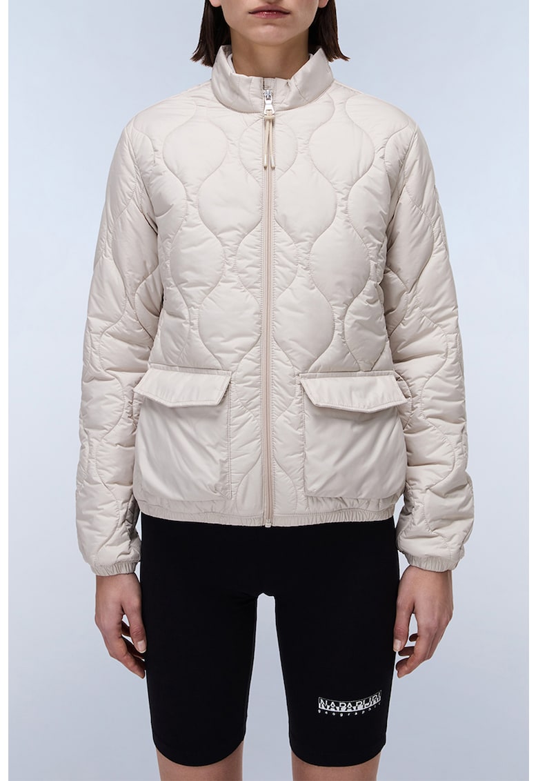 Geaca cu buzunare cu clapa