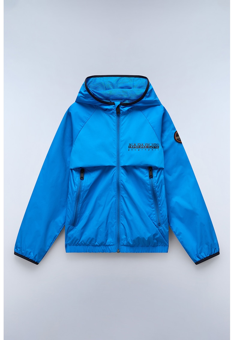 Jacheta cu gluga si logo