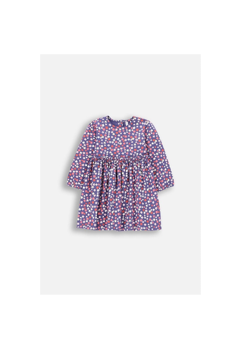 Rochie evazata cu imprimeu floral - Multicolor