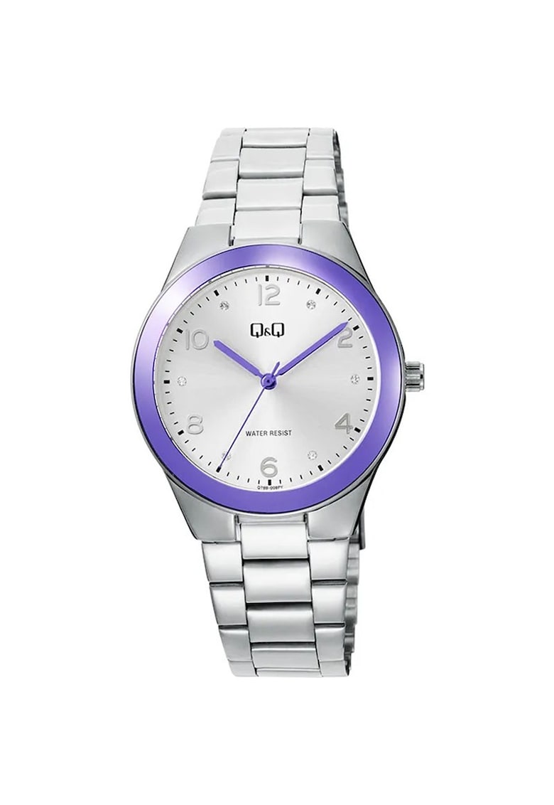 Ceas analogic de dama  seria Q78B - argintiu