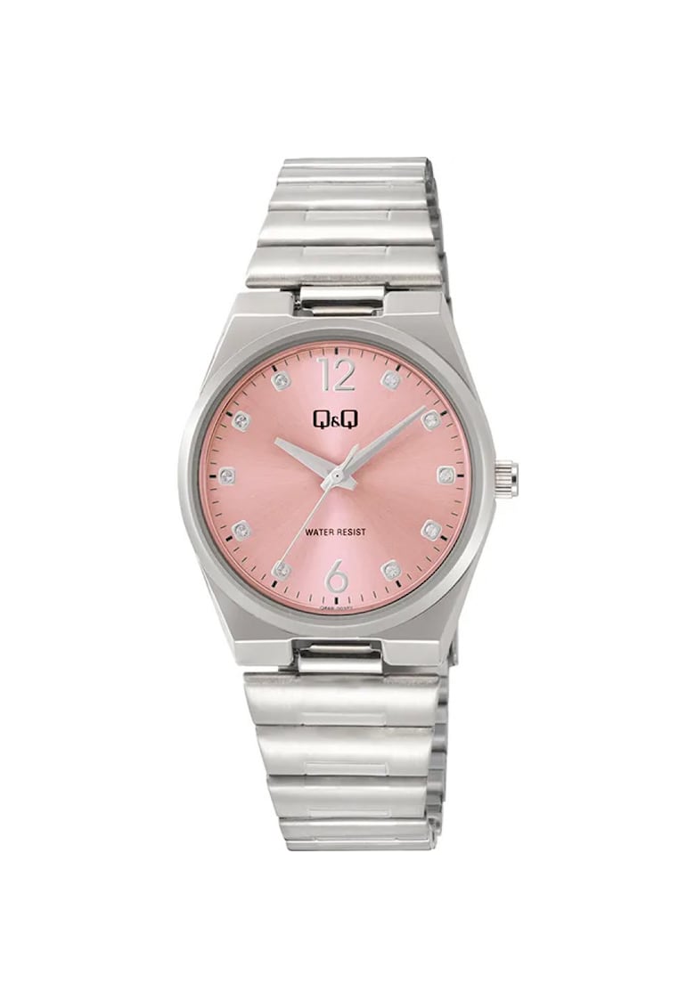 Ceas analogic de dama Q84B-003PY - argintiu