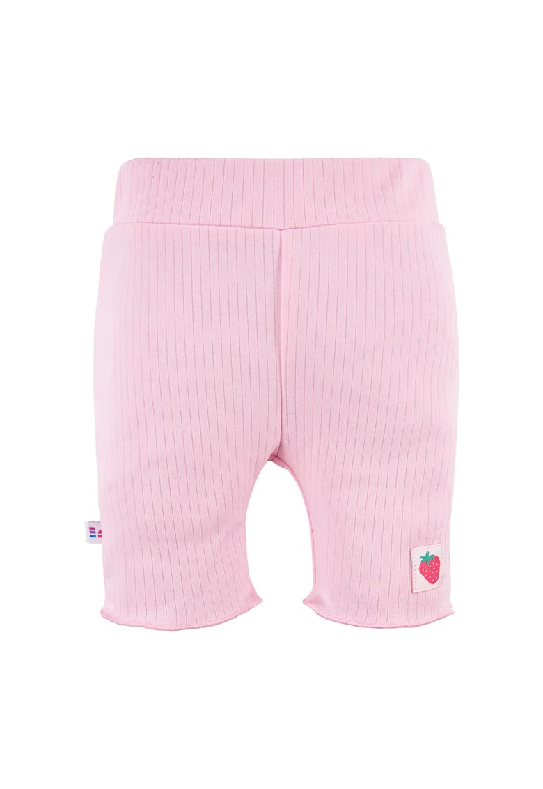 Pantaloni scurti cu dungi -  - Strawberry and Love - Roz - pentru fetite Pantaloni scurti cu dungi -  - Strawberry and Love - Roz - pentru fetite