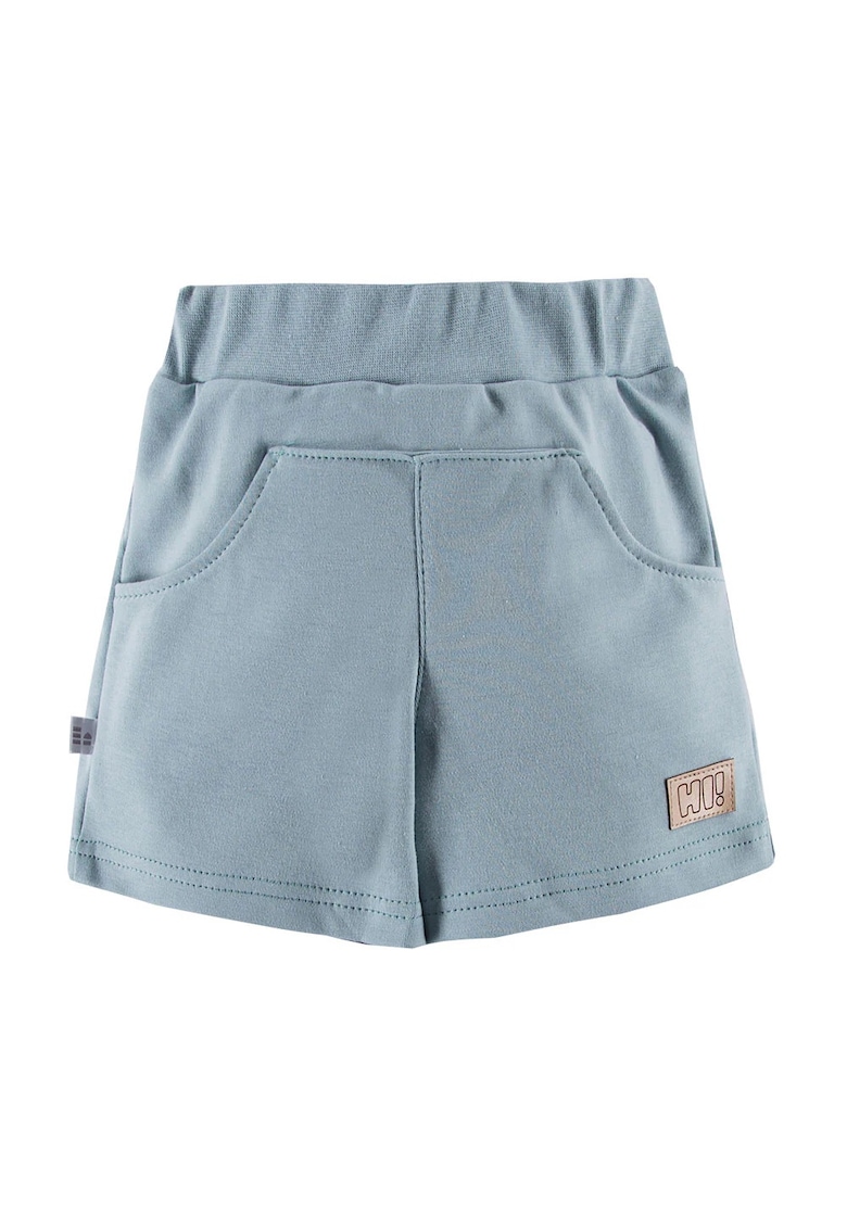 Pantaloni scurti cu buzunare in fata -  - Pacific - Verde Pacific - pentru baietei Pantaloni scurti cu buzunare in fata -  - Pacific - Verde Pacific - pentru baietei