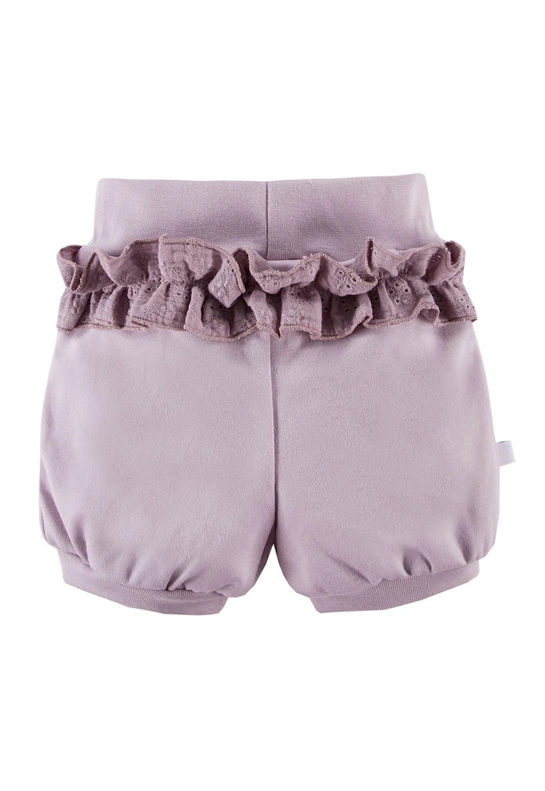 Pantaloni scurti bufanti cu volan in talie -  - Botanic - Mov - pentru fetite - 92 - Mov Pantaloni scurti bufanti cu volan in talie -  - Botanic - Mov - pentru fetite - 92 - Mov