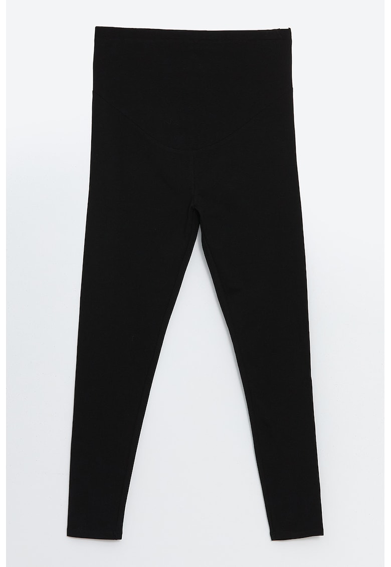 Colanti cu talie elastica - Negru