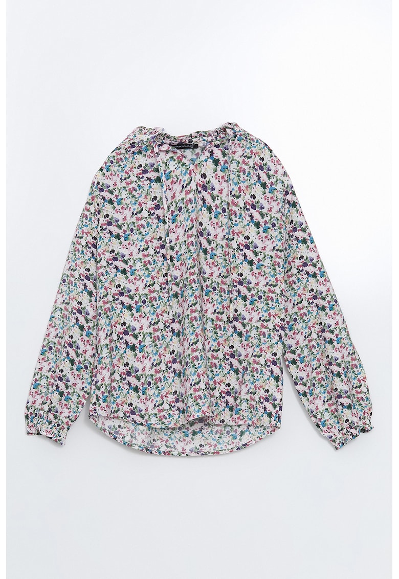 Bluza cu model abstract