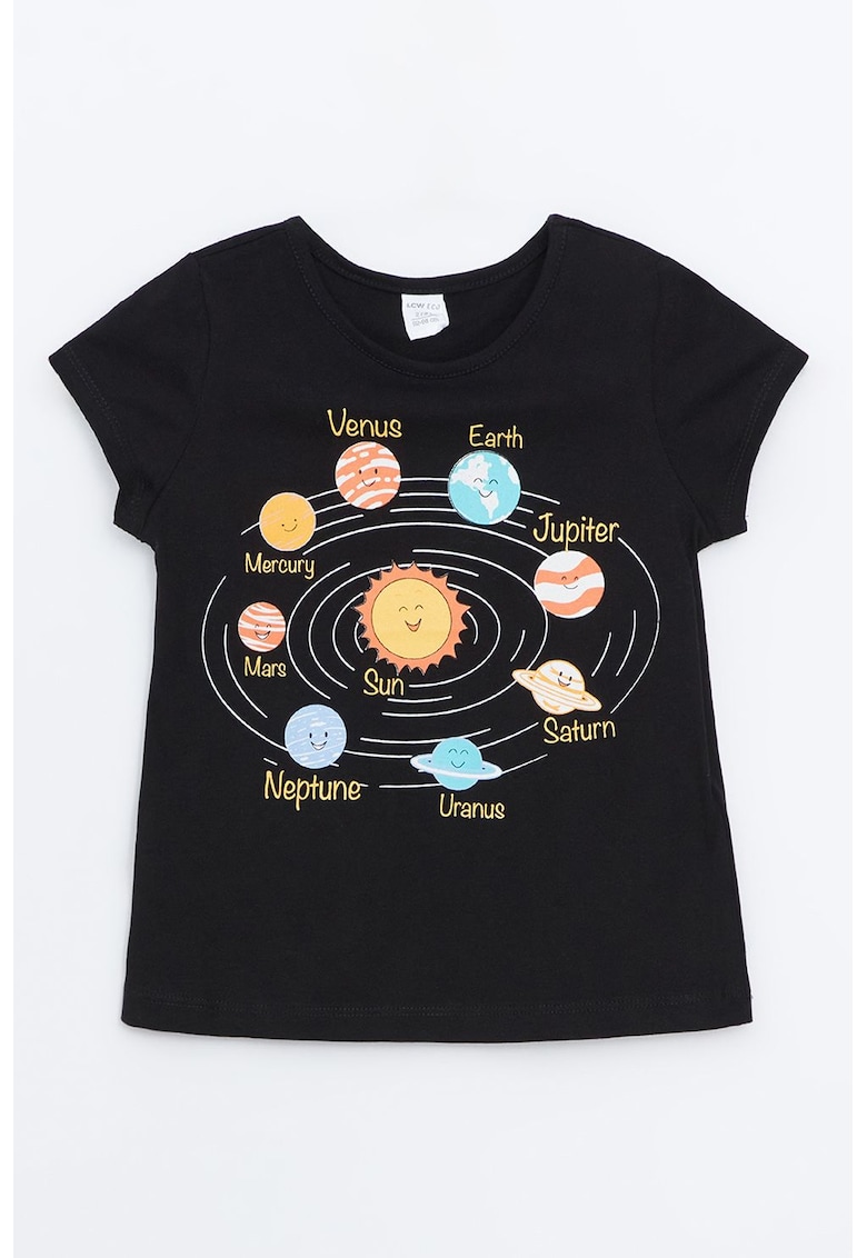 Tricou din bumbac cu model grafic