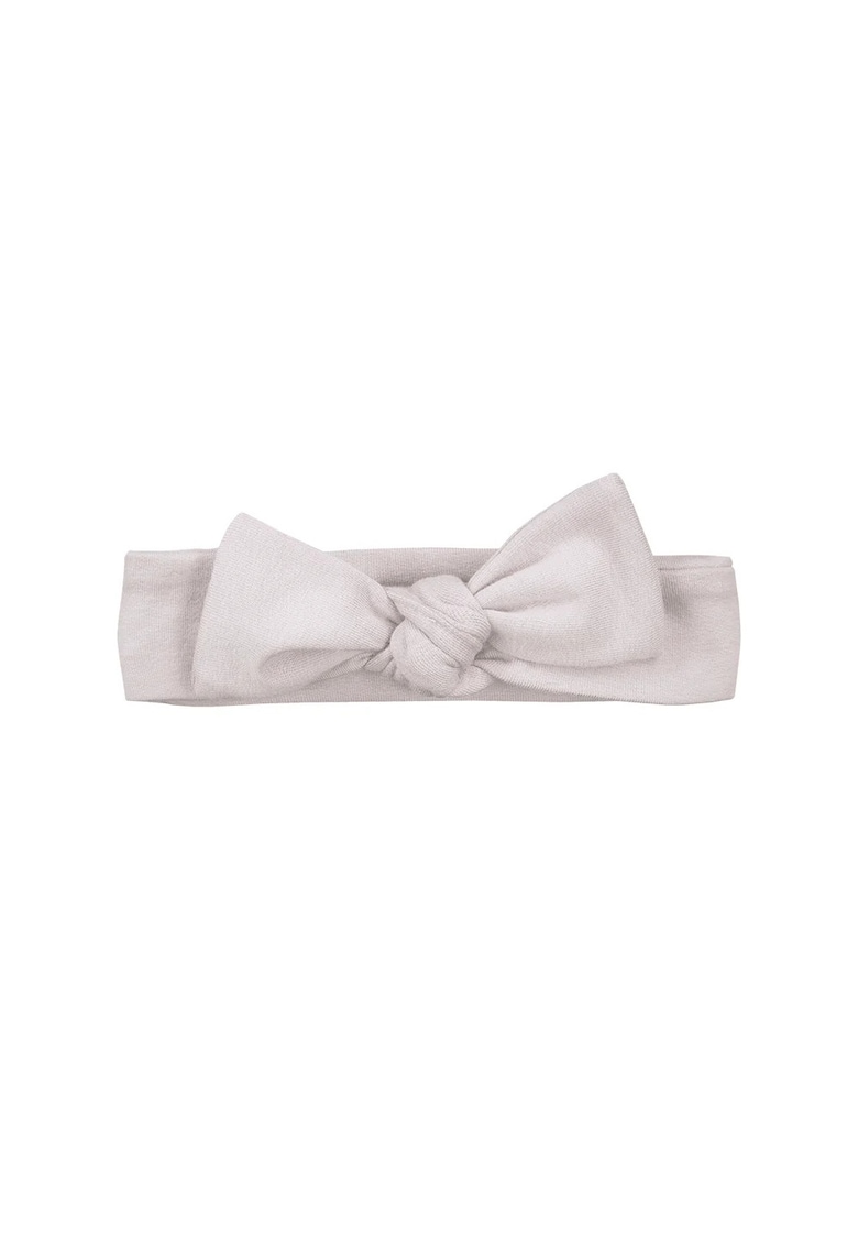 Bentita elastica cu fundita -  Ecru - pentru fetite - - Bej