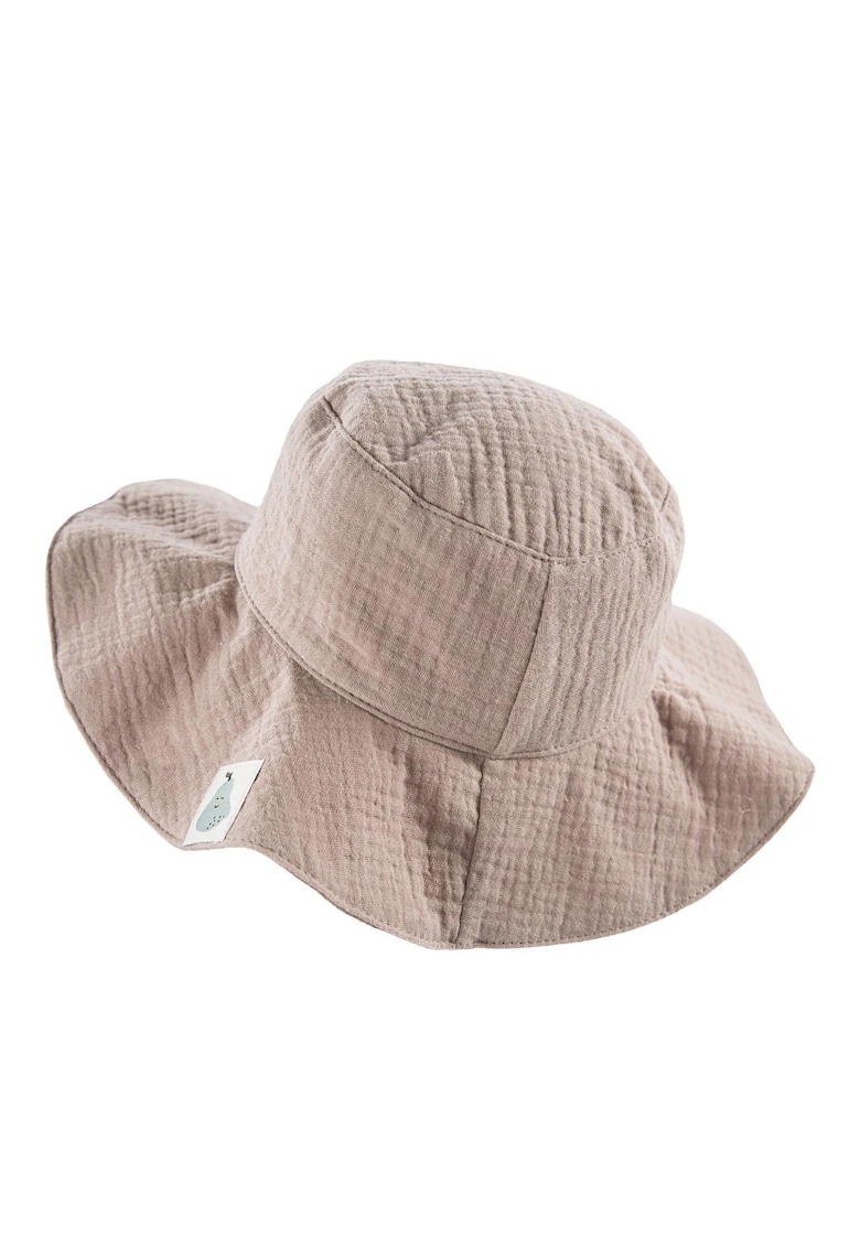 Palarie din muselina - Bej - pentru fetite si baieti - - Bej