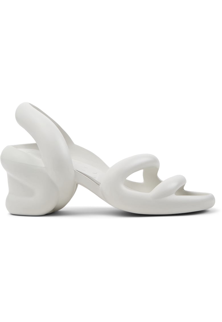 Sandale slingback cu toc masiv Kobarah