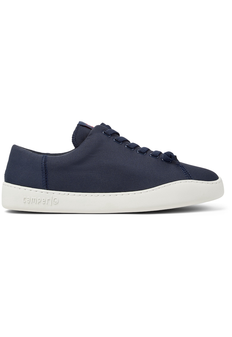 Pantofi sport textili cu sireturi - Albastru
