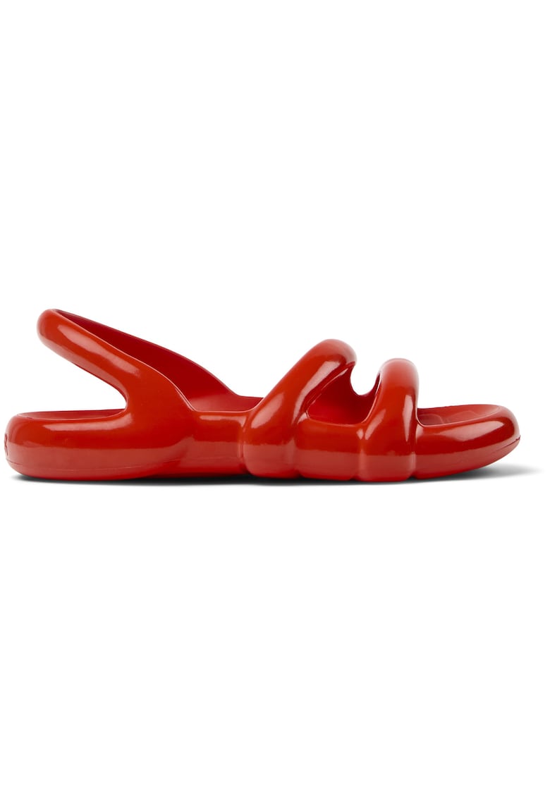 Sandale cu talpa joasa Koborah Flat 32071 - Rosu inchis
