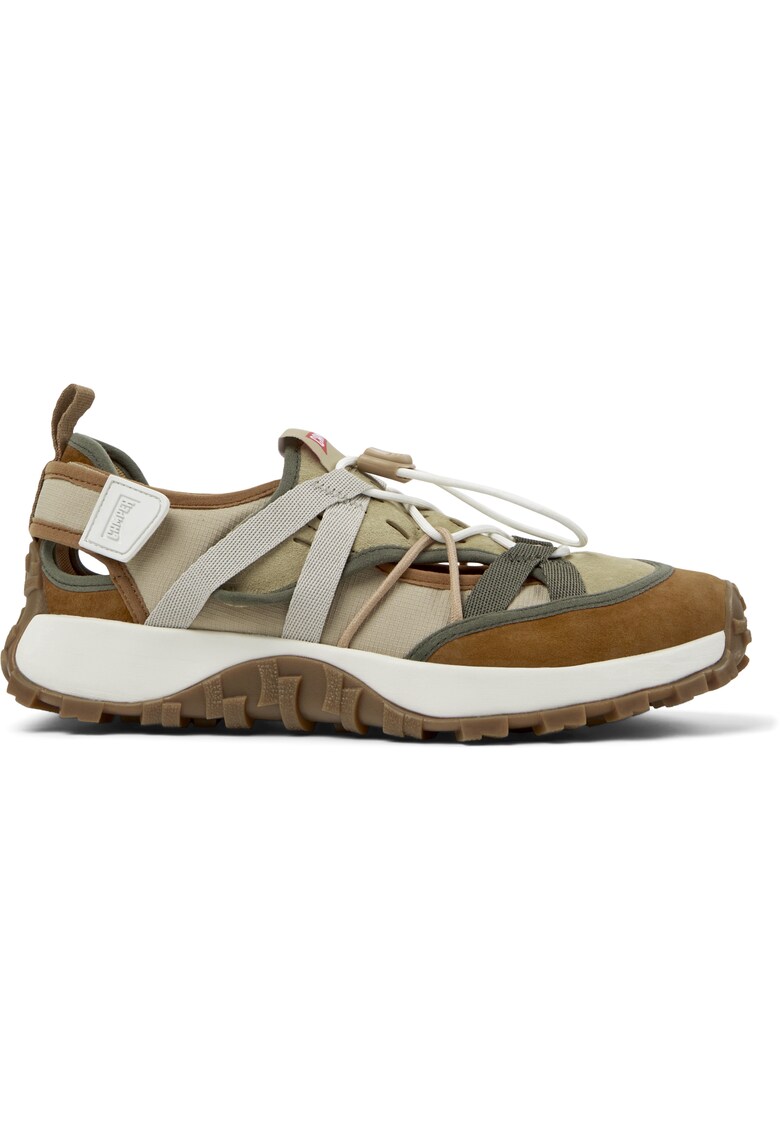 Pantofi sport cu decupaje Drift Trail Twins 209909 - Maro taupe/Maro taupe deschis