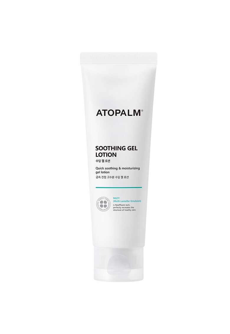 MLE Soothing Gel Lotion Lotiune de corp gel calmant pentru ten sensibil potrivit si pentru copii 120 ml