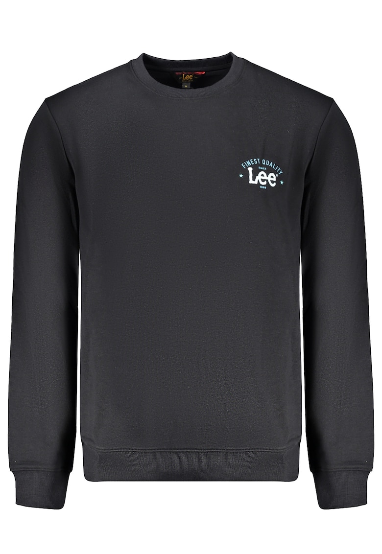 Hanorac barbati - 60% bumbac - 40% poliester - Negru - LOGOCREWSWS - Negru